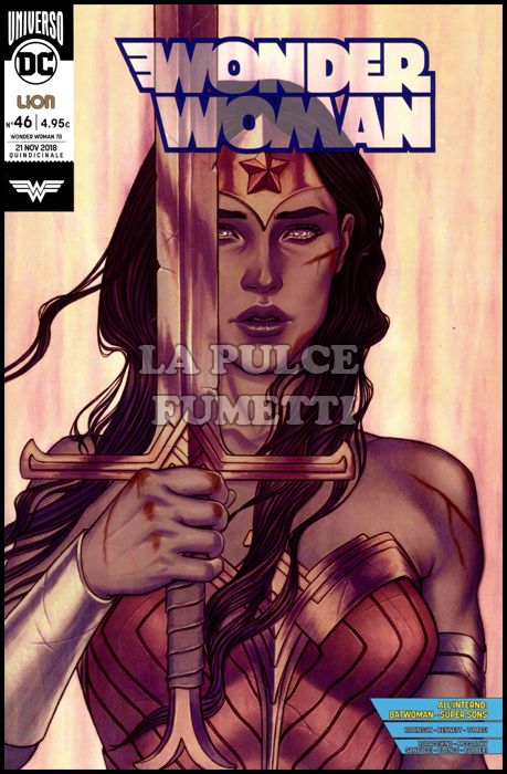 SUPERMAN L'UOMO D'ACCIAIO # 78 - WONDER WOMAN 46